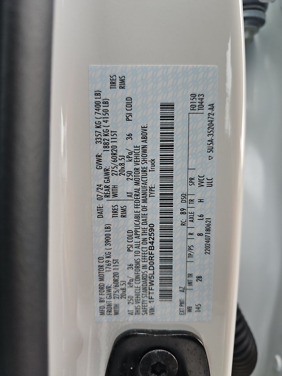 2024 Ford F-150 Hybrid Lariat AWD