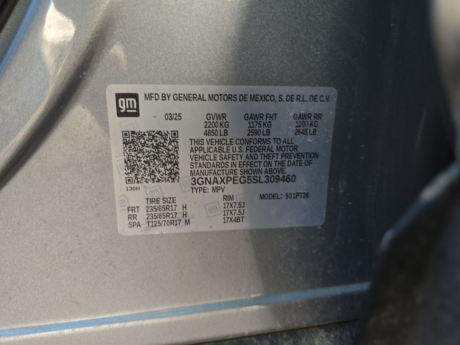 2025 Chevrolet Equinox LT AWD