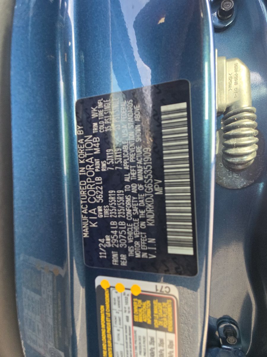 2025 Kia Sorento Hybrid SX Prestige AWD