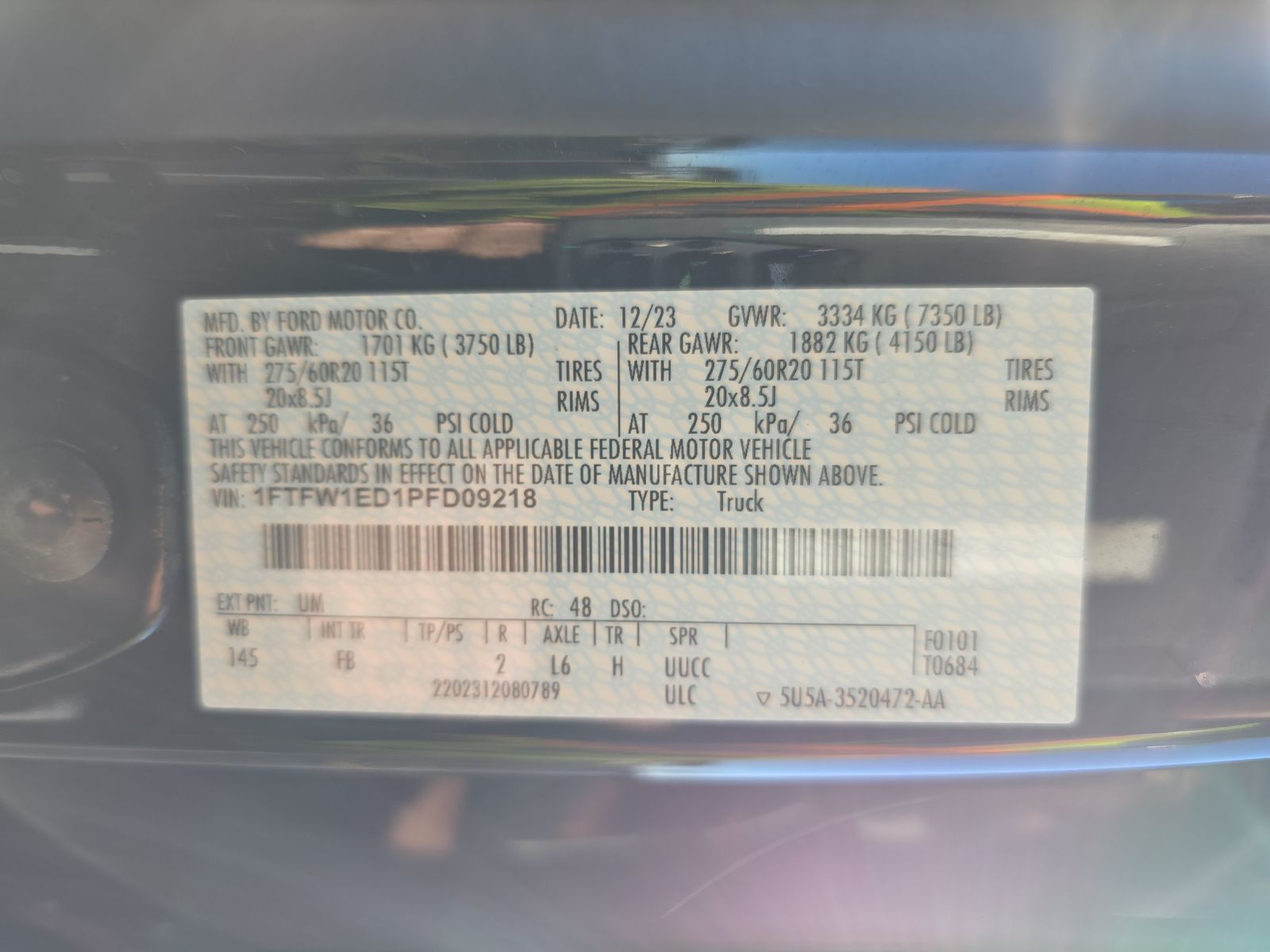 2023 Ford F-150 Hybrid XLT AWD