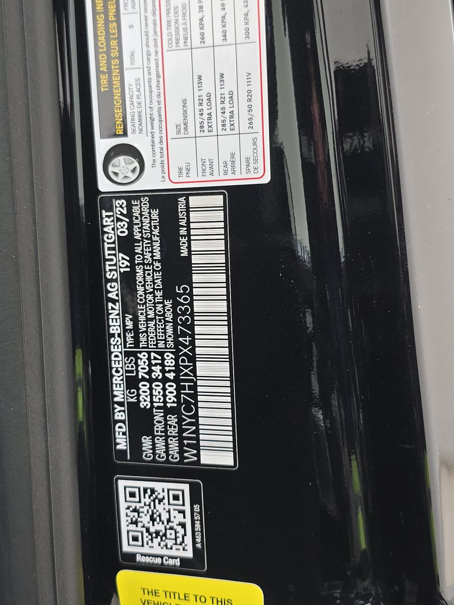 2023 Mercedes-Benz G-Class AMG G 63 AWD