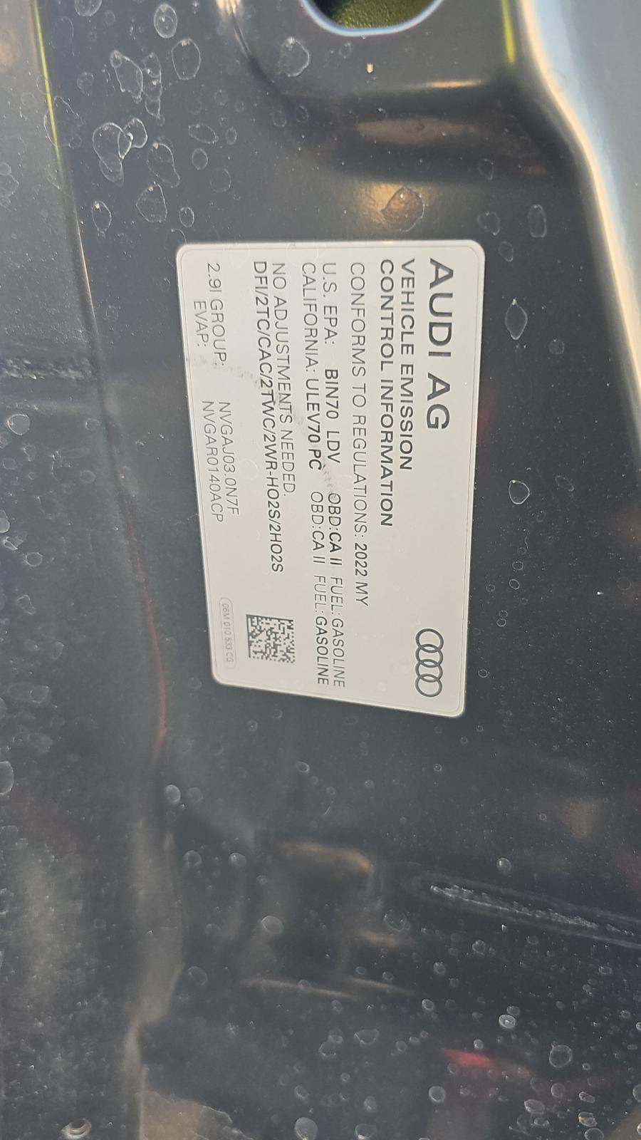 2022 Audi RS 5 Base AWD