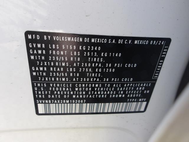 2024 Volkswagen Tiguan 2.0T SE FWD