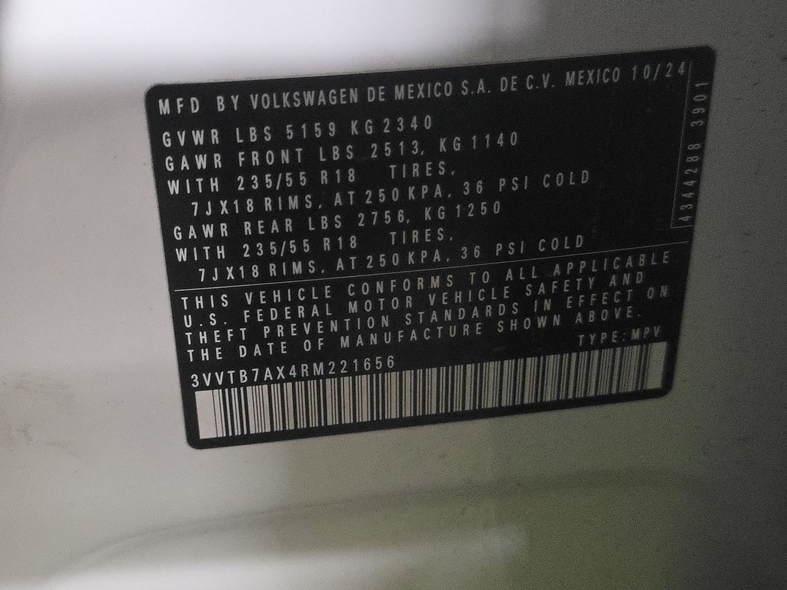 2024 Volkswagen Tiguan 2.0T Wolfsburg Edition FWD