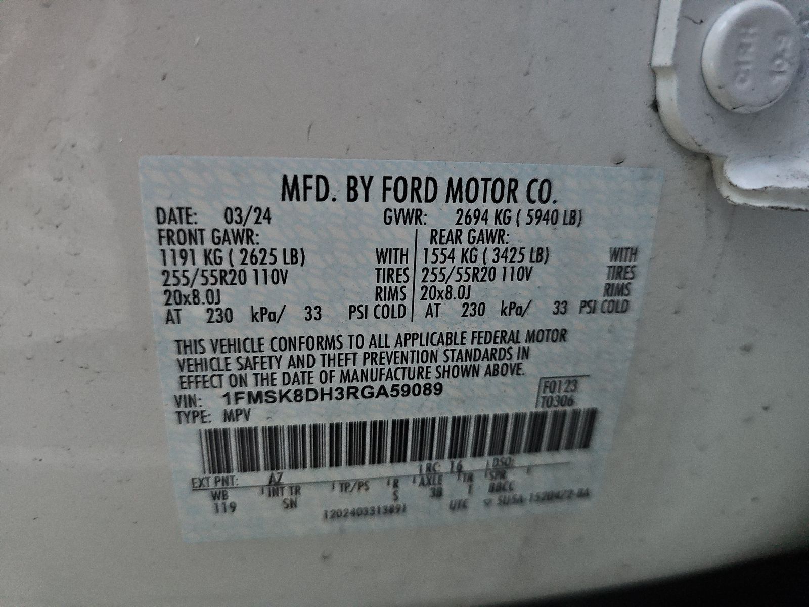 2024 Ford Explorer XLT AWD