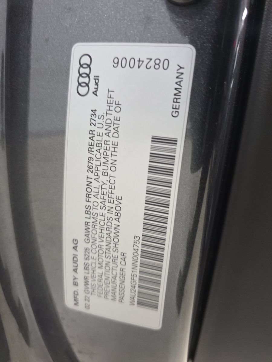 2022 Audi S5 Premium AWD