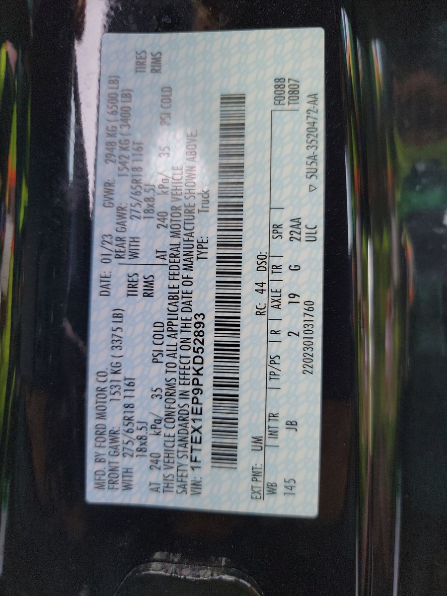 2023 Ford F-150 XL AWD