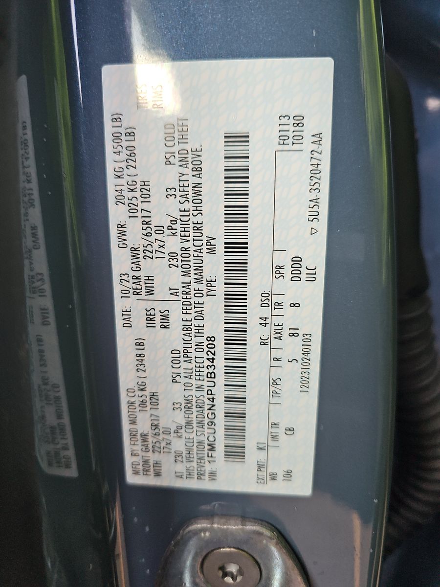 2023 Ford Escape Active AWD