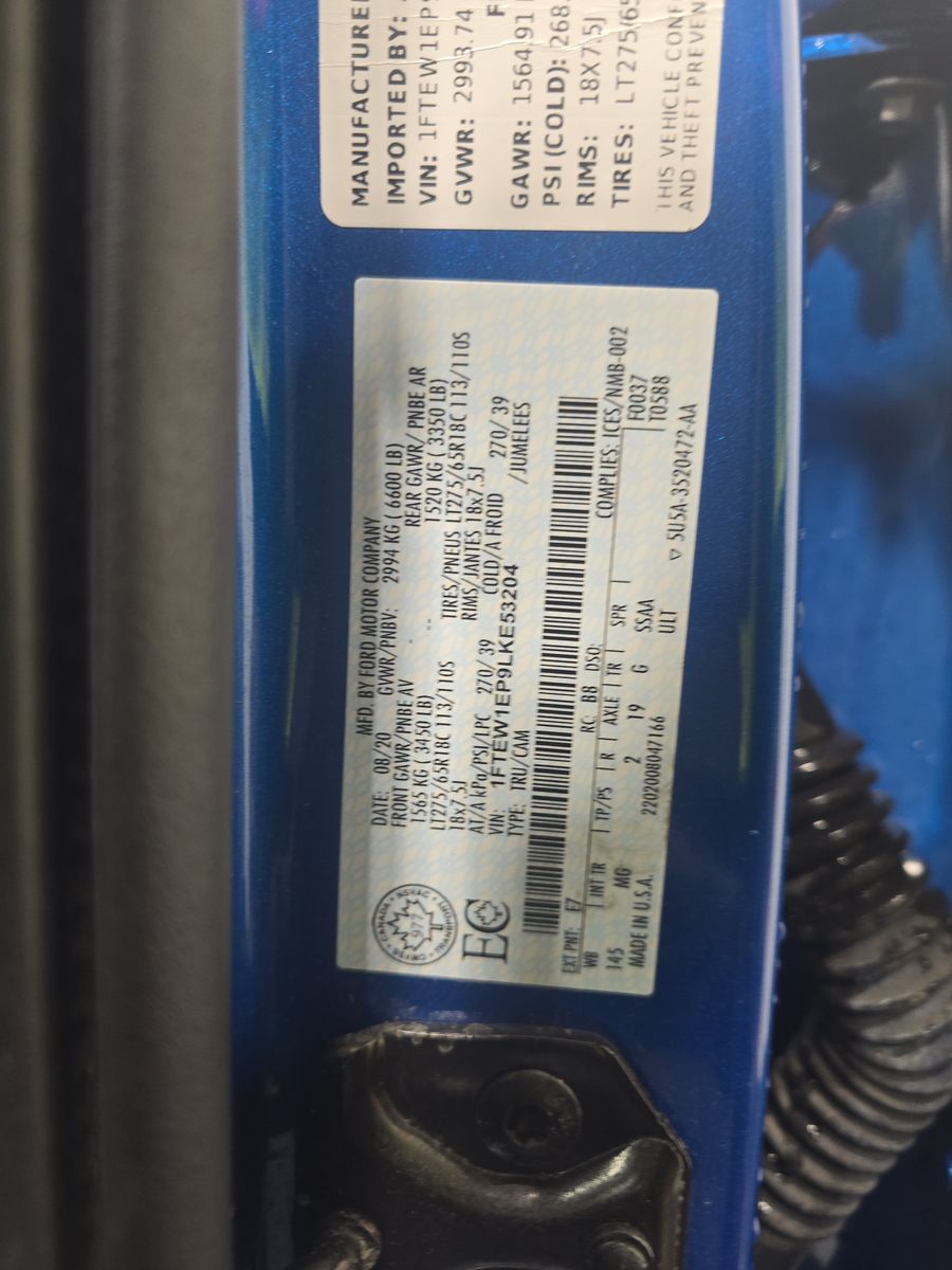 2020 Ford F-150 XLT AWD