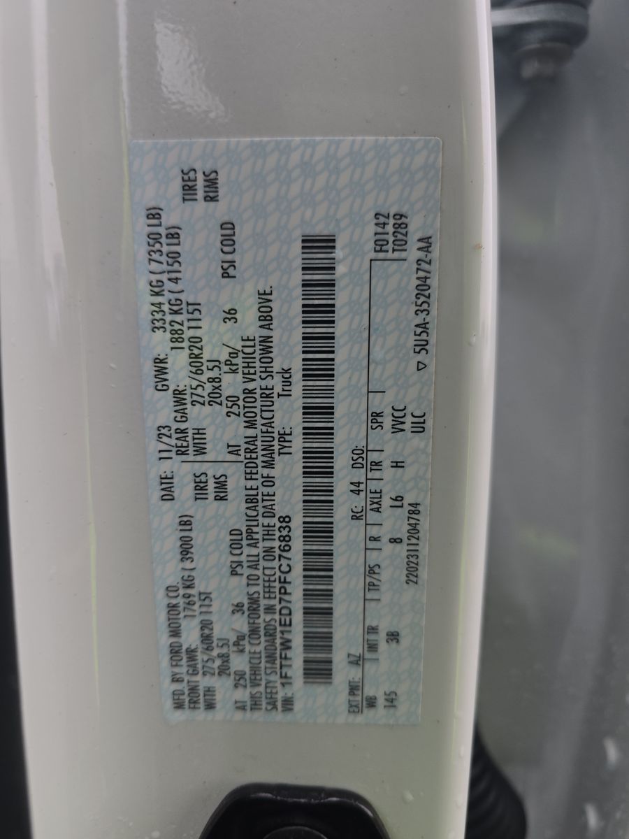 2023 Ford F-150 Hybrid Platinum AWD