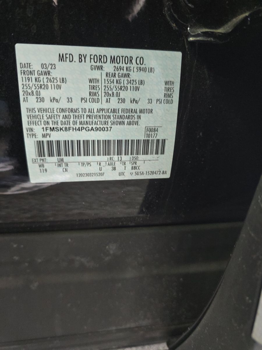 2023 Ford Explorer Limited AWD