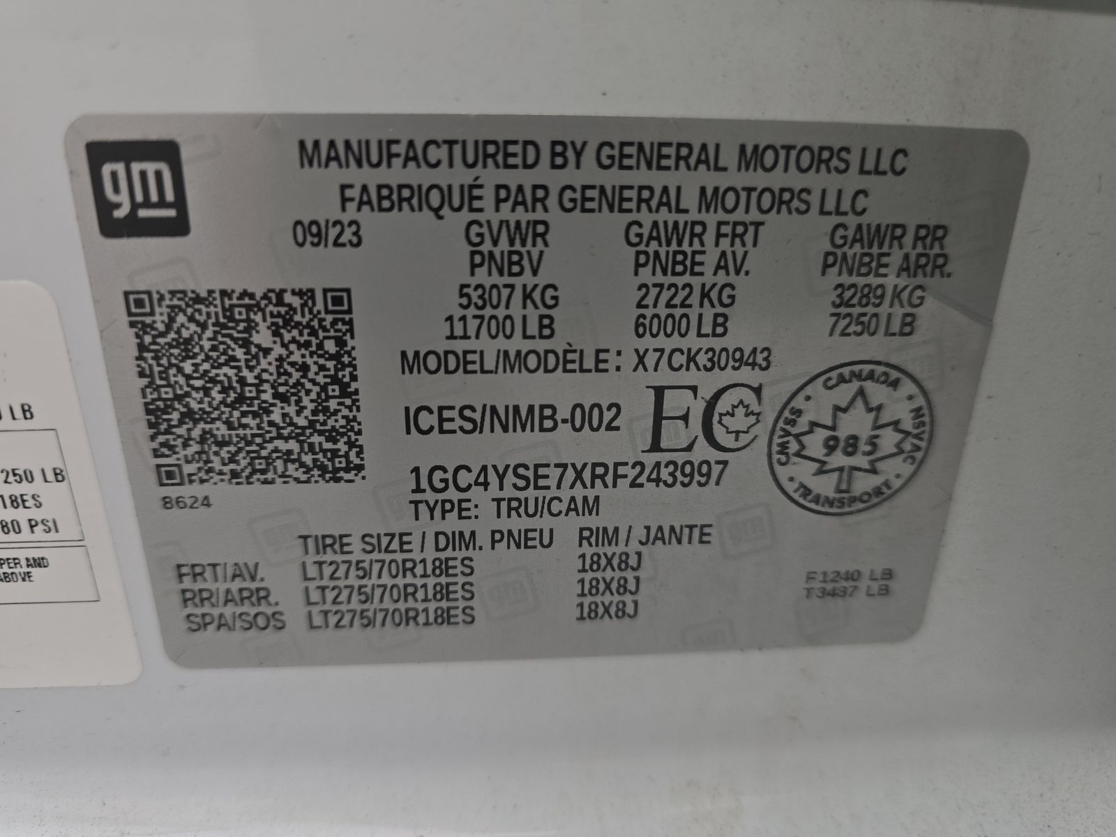 2024 Chevrolet Silverado 3500HD Work Truck AWD