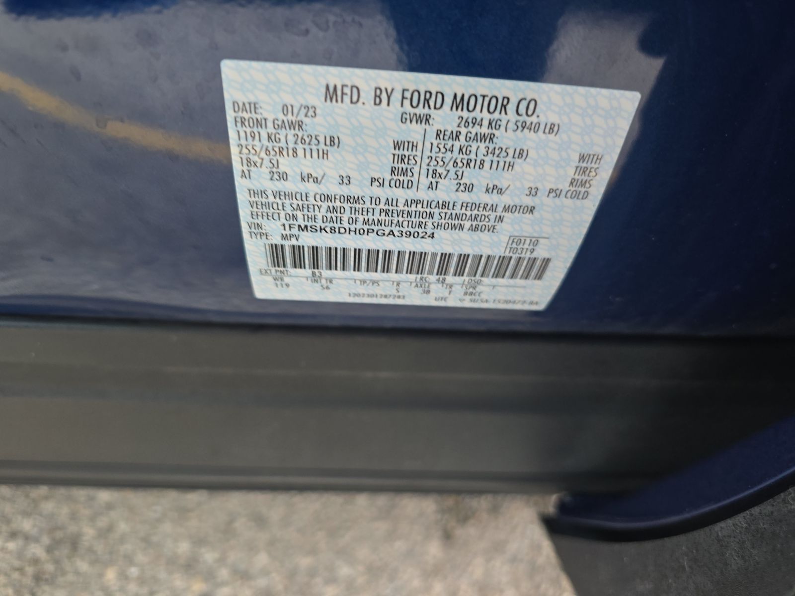 2023 Ford Explorer XLT AWD