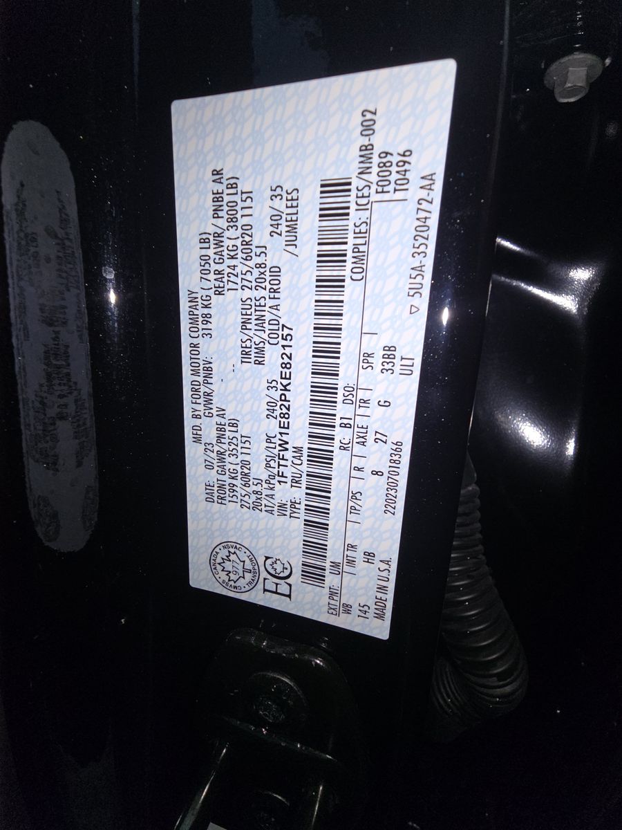 2023 Ford F-150 Lariat AWD