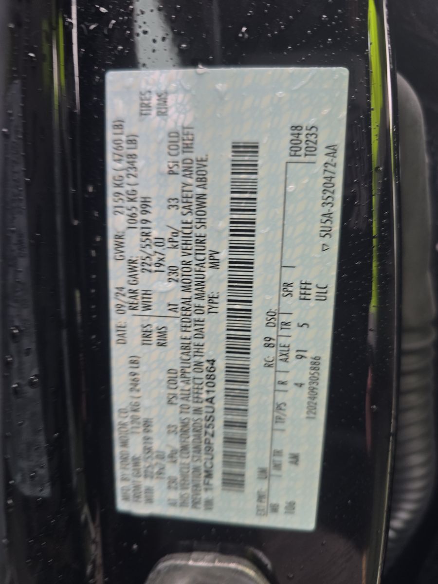 2025 Ford Escape Hybrid ST-Line Elite AWD