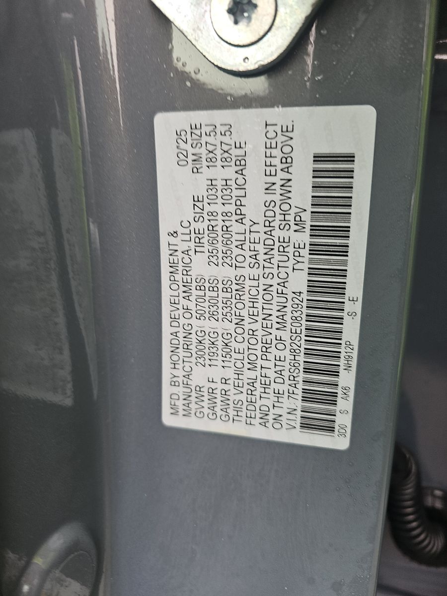 2025 Honda CR-V Hybrid Sport-L AWD