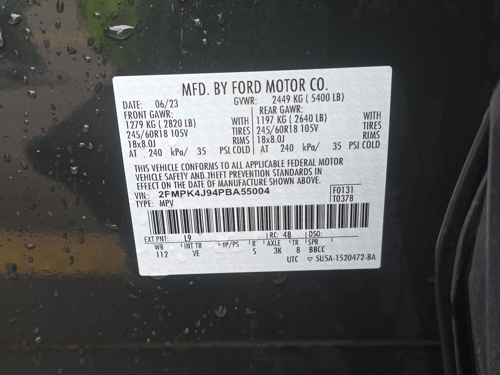 2023 Ford Edge SEL AWD