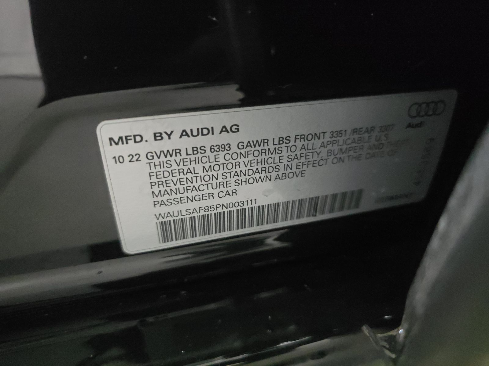 2023 Audi S8 Base AWD