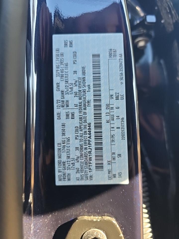 2023 Ford F-150 Raptor AWD