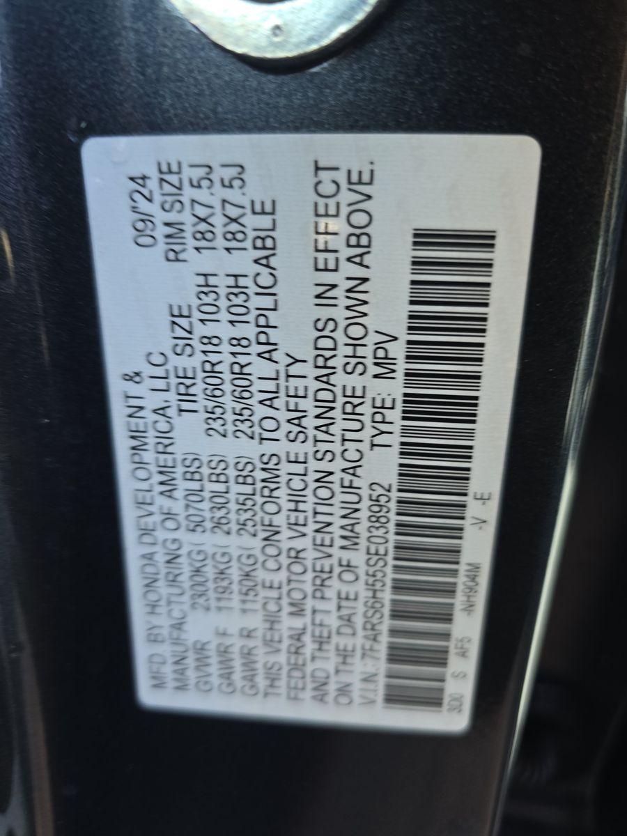 2025 Honda CR-V Hybrid Sport AWD