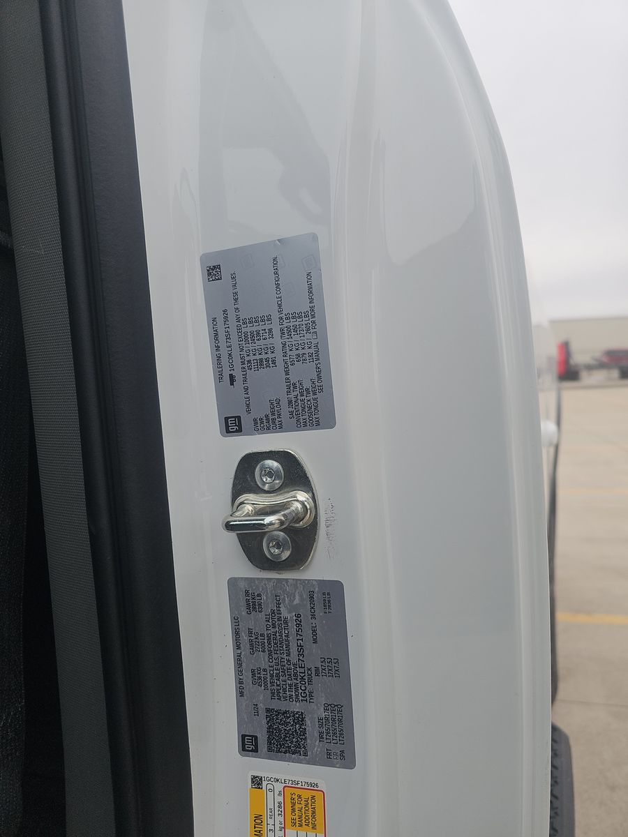 2025 Chevrolet Silverado 2500HD Work Truck AWD