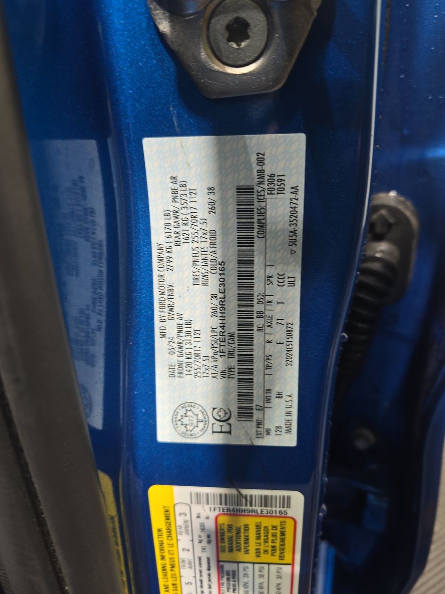 2024 Ford Ranger XLT AWD