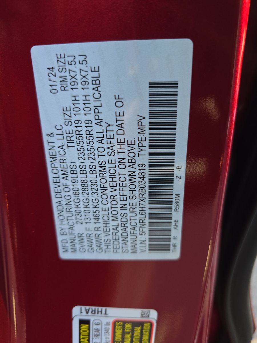 2024 Honda Odyssey Sport FWD