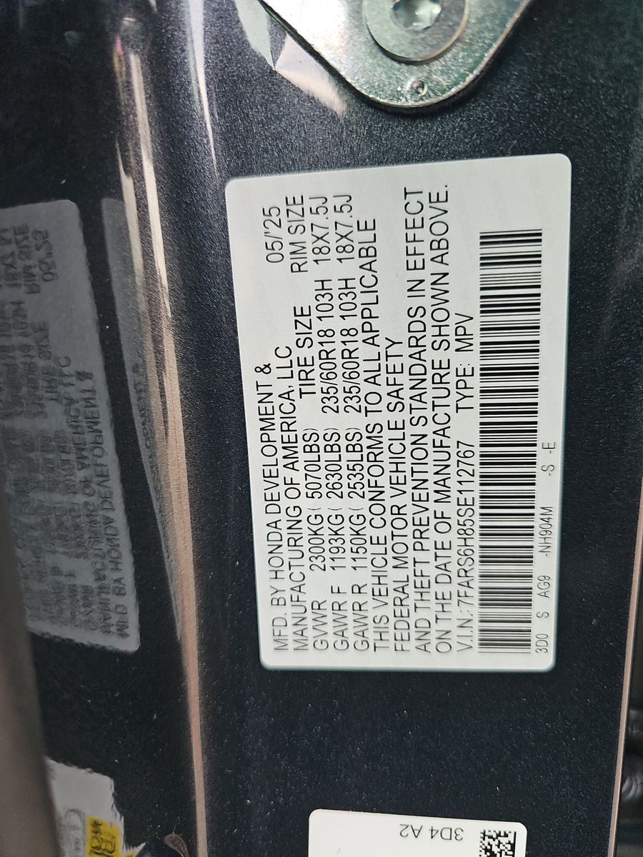 2025 Honda CR-V Hybrid Sport-L AWD