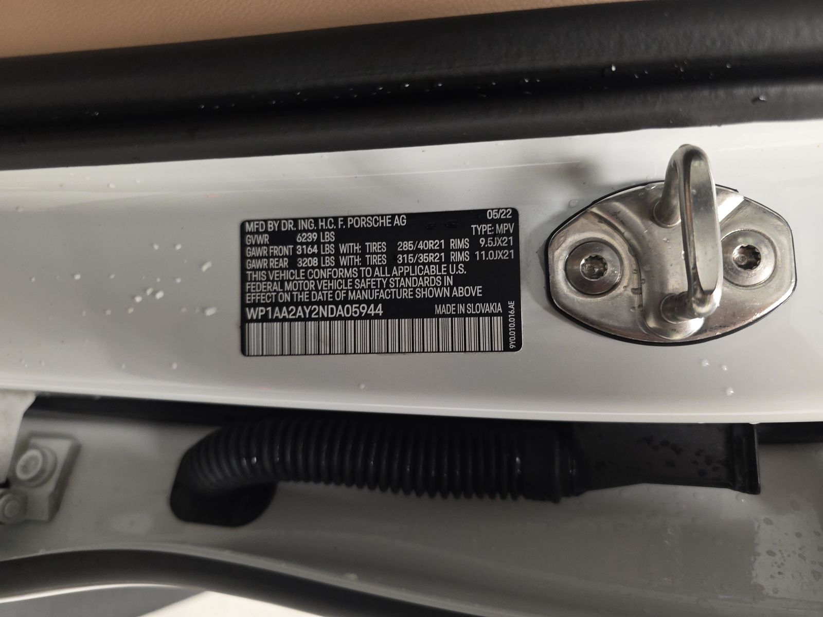 2022 Porsche Cayenne Platinum Edition AWD