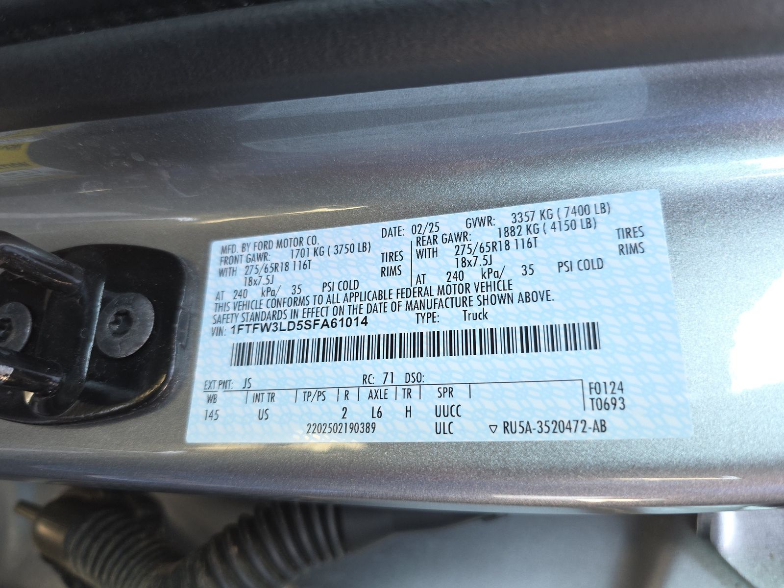 2025 Ford F-150 Hybrid XLT AWD