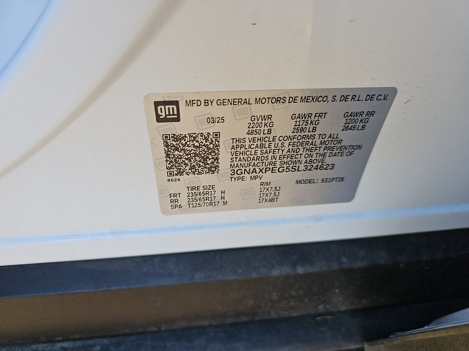 2025 Chevrolet Equinox LT AWD