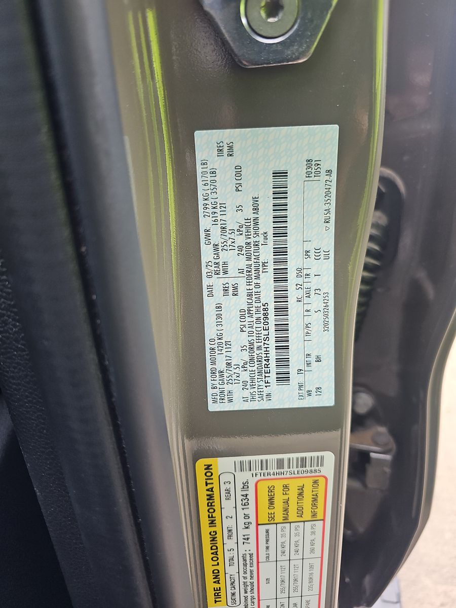 2025 Ford Ranger XLT AWD