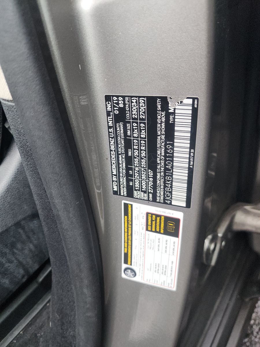 2020 Mercedes-Benz GLE GLE 350 AWD