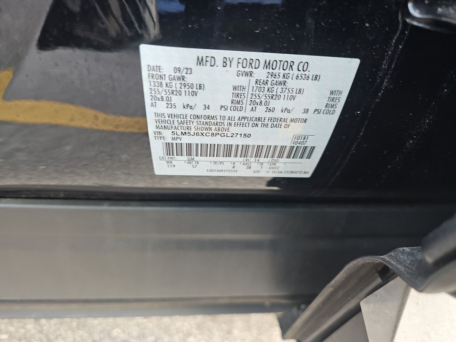 2023 Lincoln Aviator Standard AWD