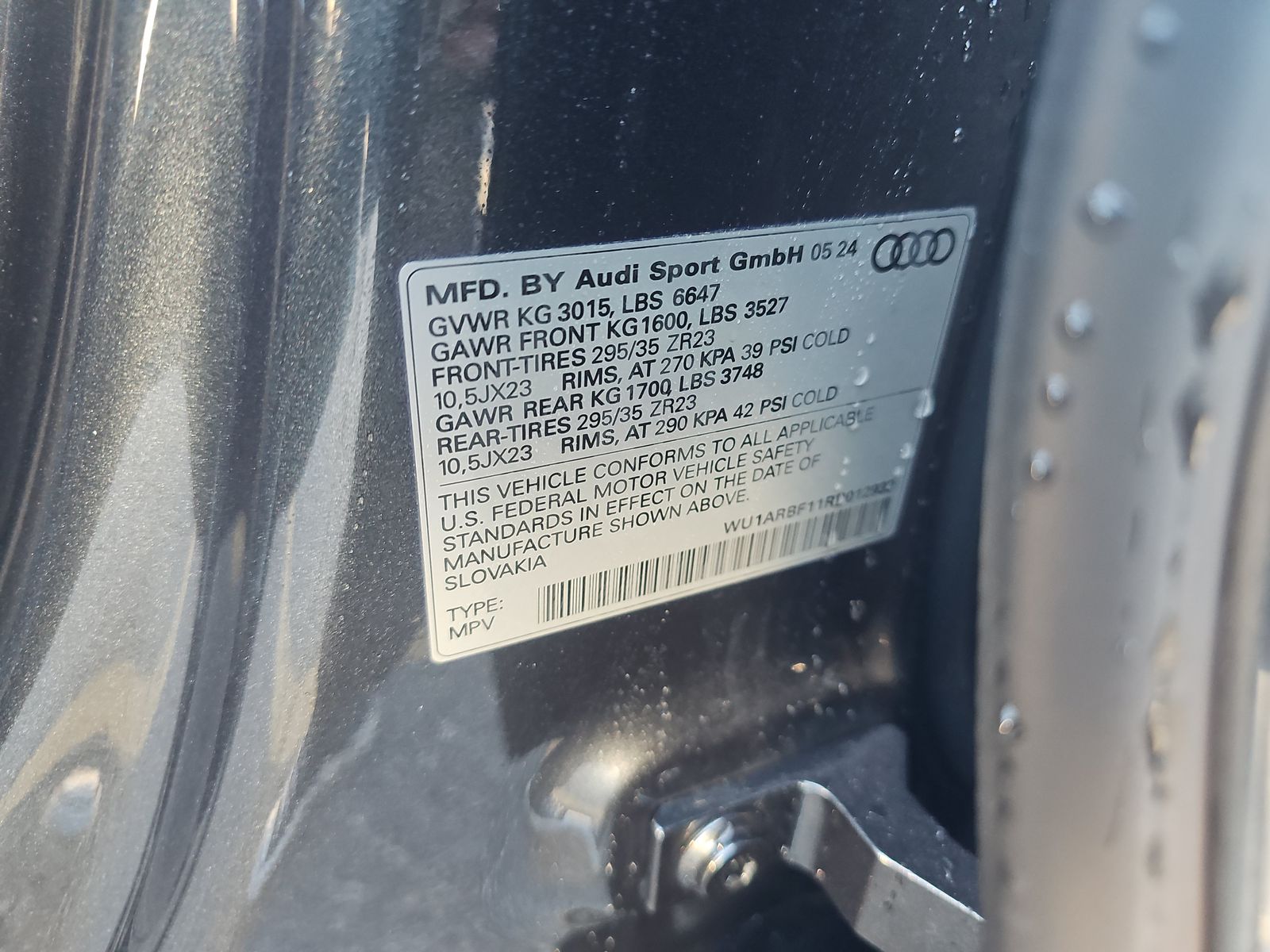 2024 Audi RS Q8 Base AWD