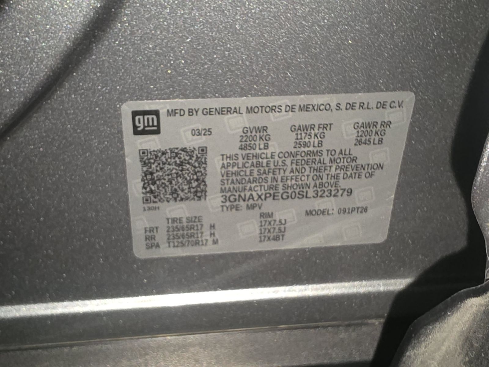 2025 Chevrolet Equinox LT AWD