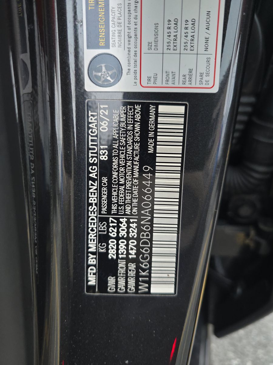 2022 Mercedes-Benz S-Class S 500 AWD