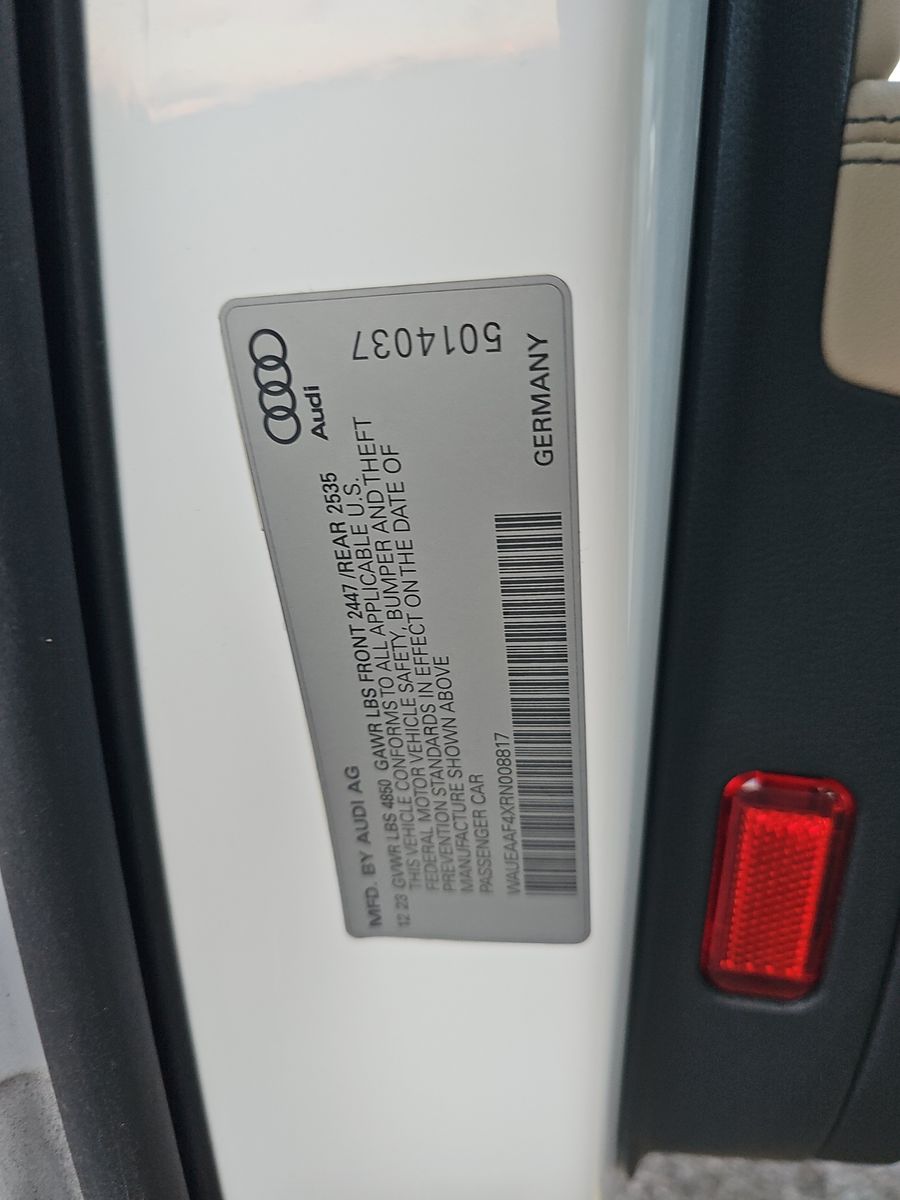 2024 Audi A4 S line Premium Plus AWD