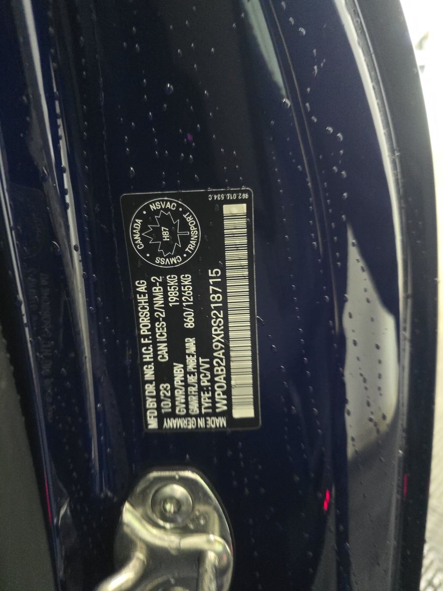 2024 Porsche 911 Carrera GTS RWD