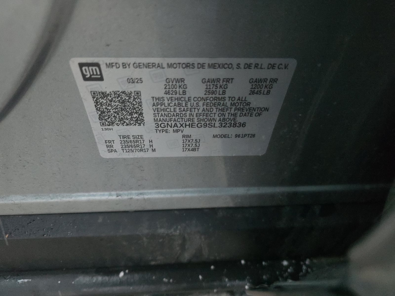 2025 Chevrolet Equinox LT FWD