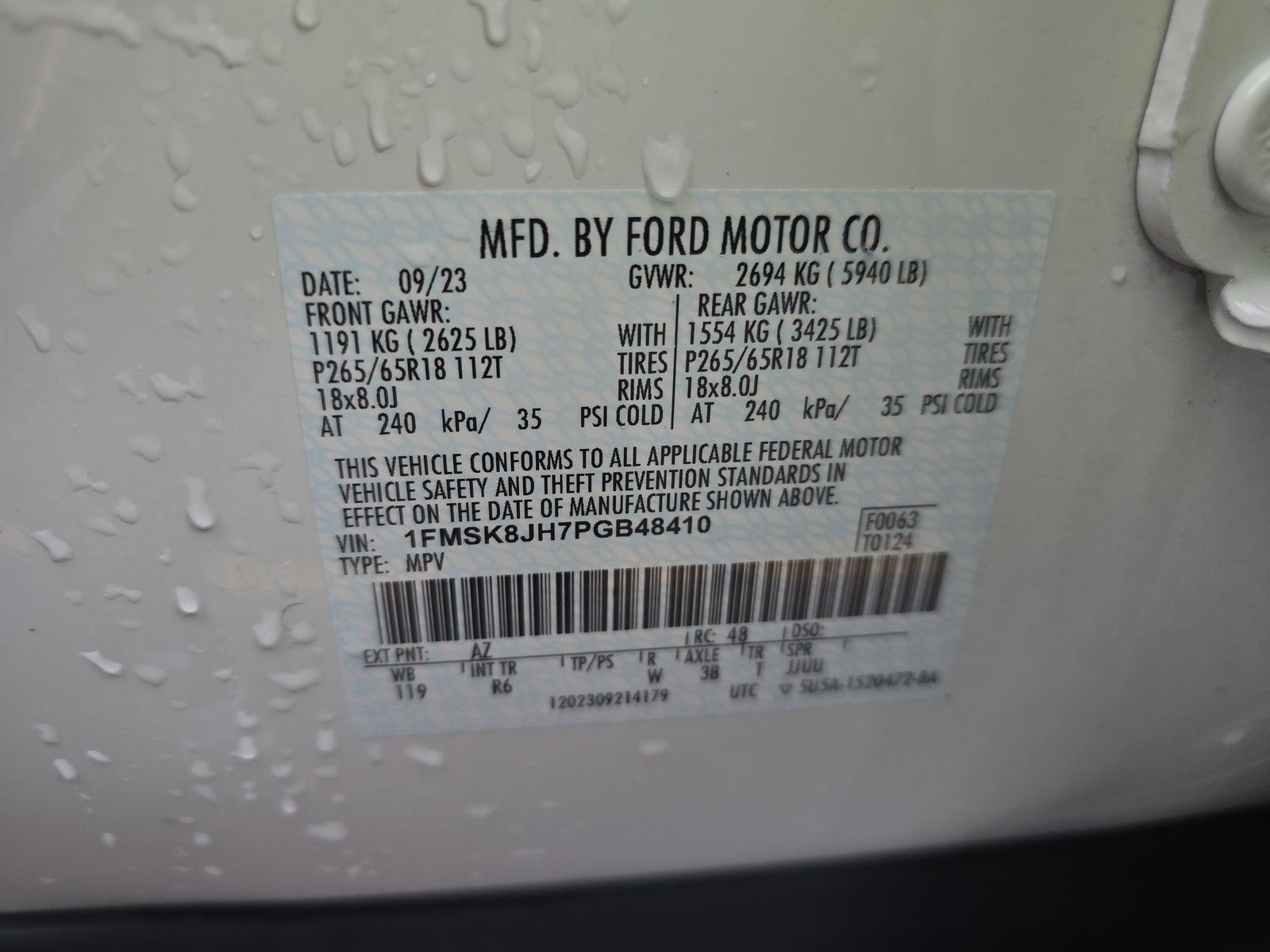 2023 Ford Explorer Timberline AWD