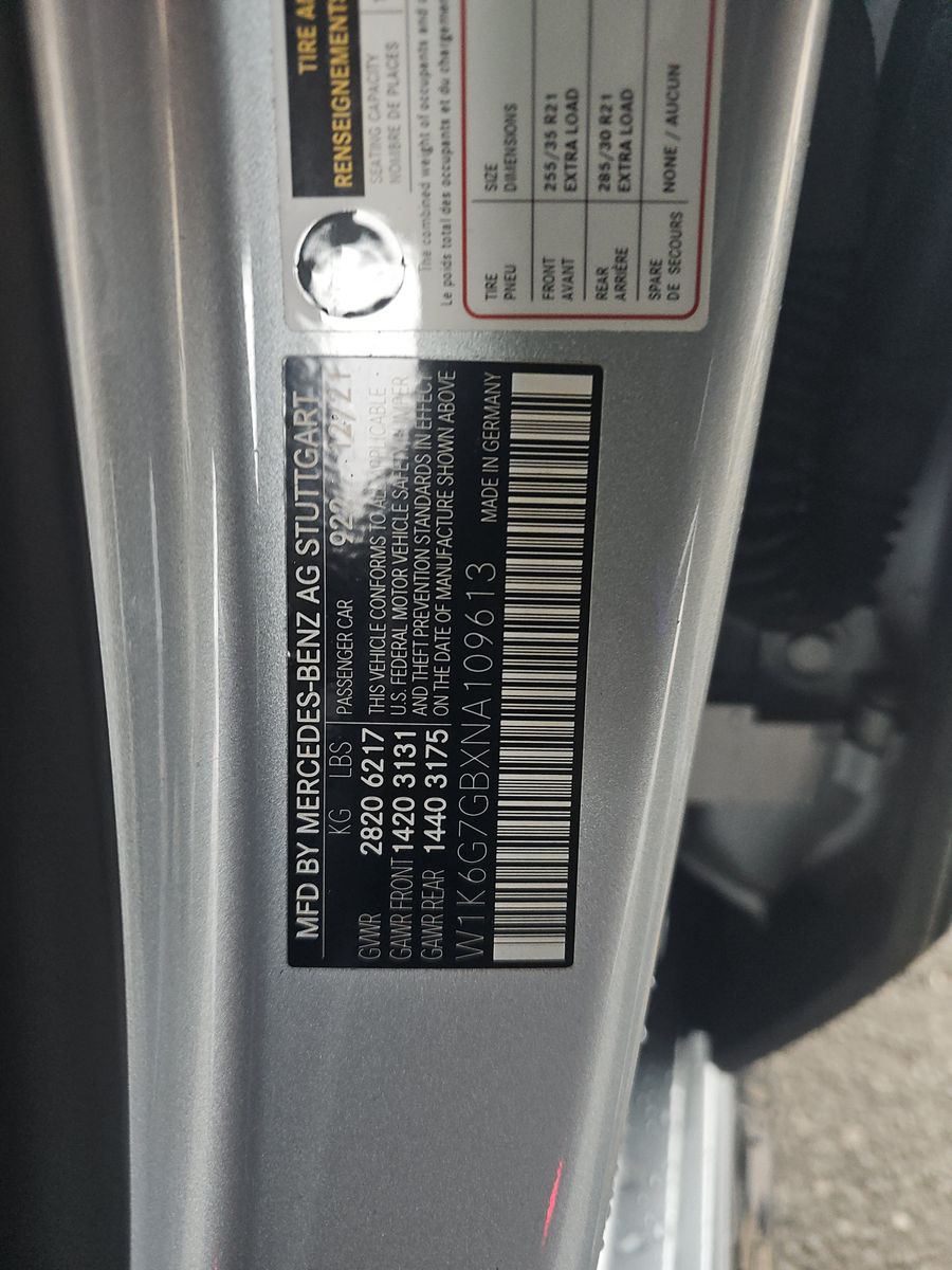 2022 Mercedes-Benz S-Class S 580 AWD