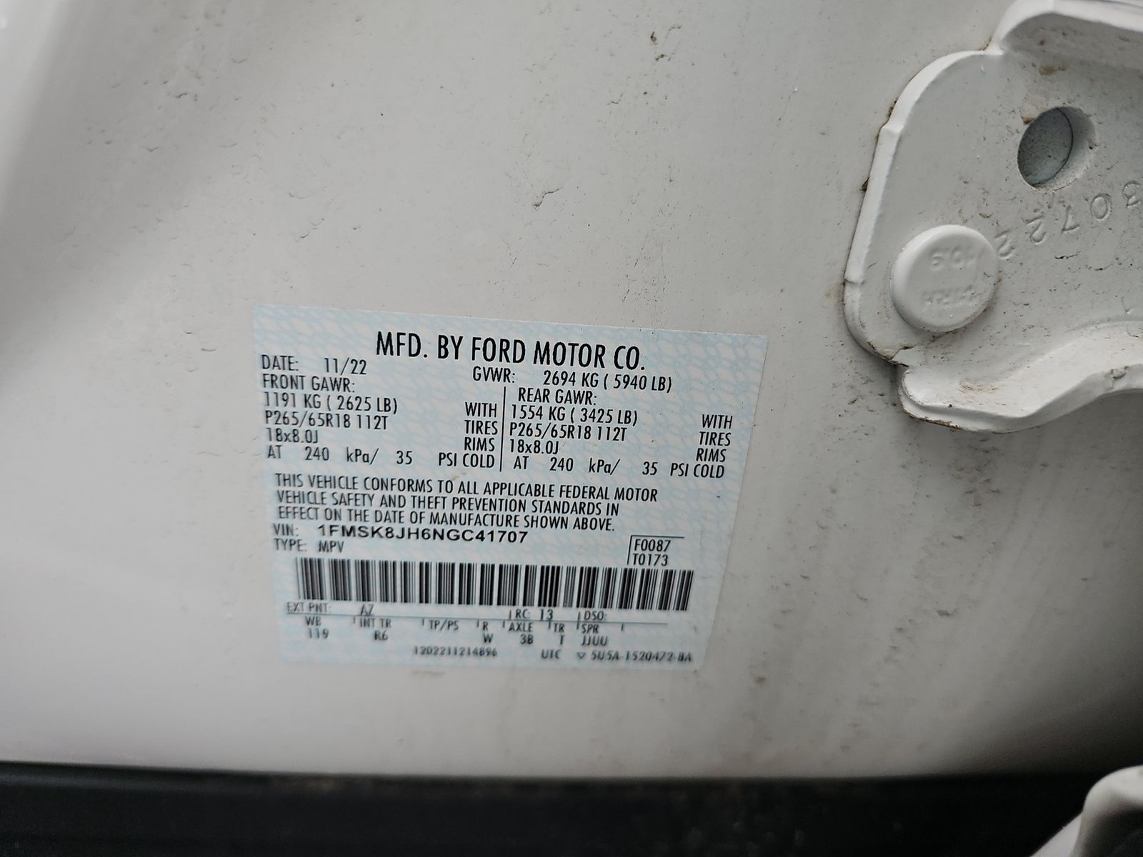 2022 Ford Explorer Timberline AWD