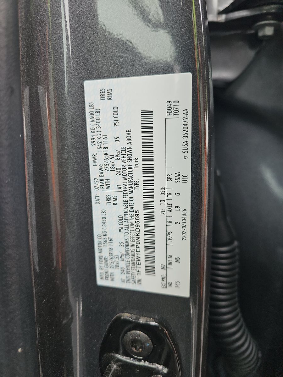 2022 Ford F-150 XLT AWD