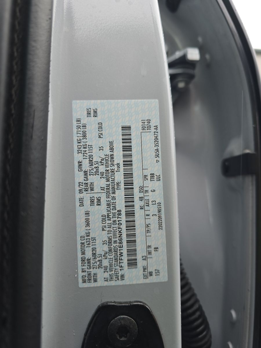 2022 Ford F-150 XLT AWD