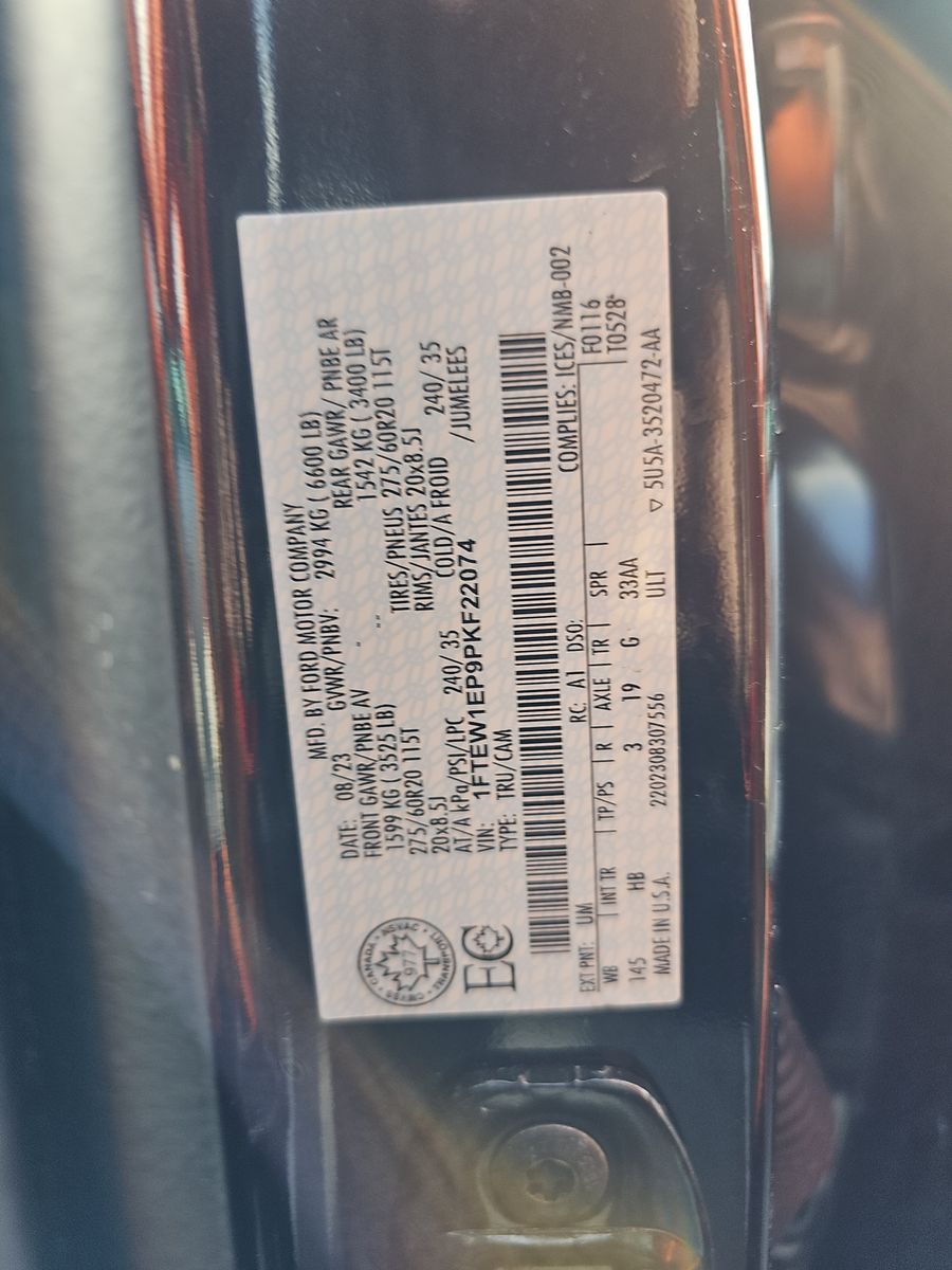 2023 Ford F-150 Lariat AWD