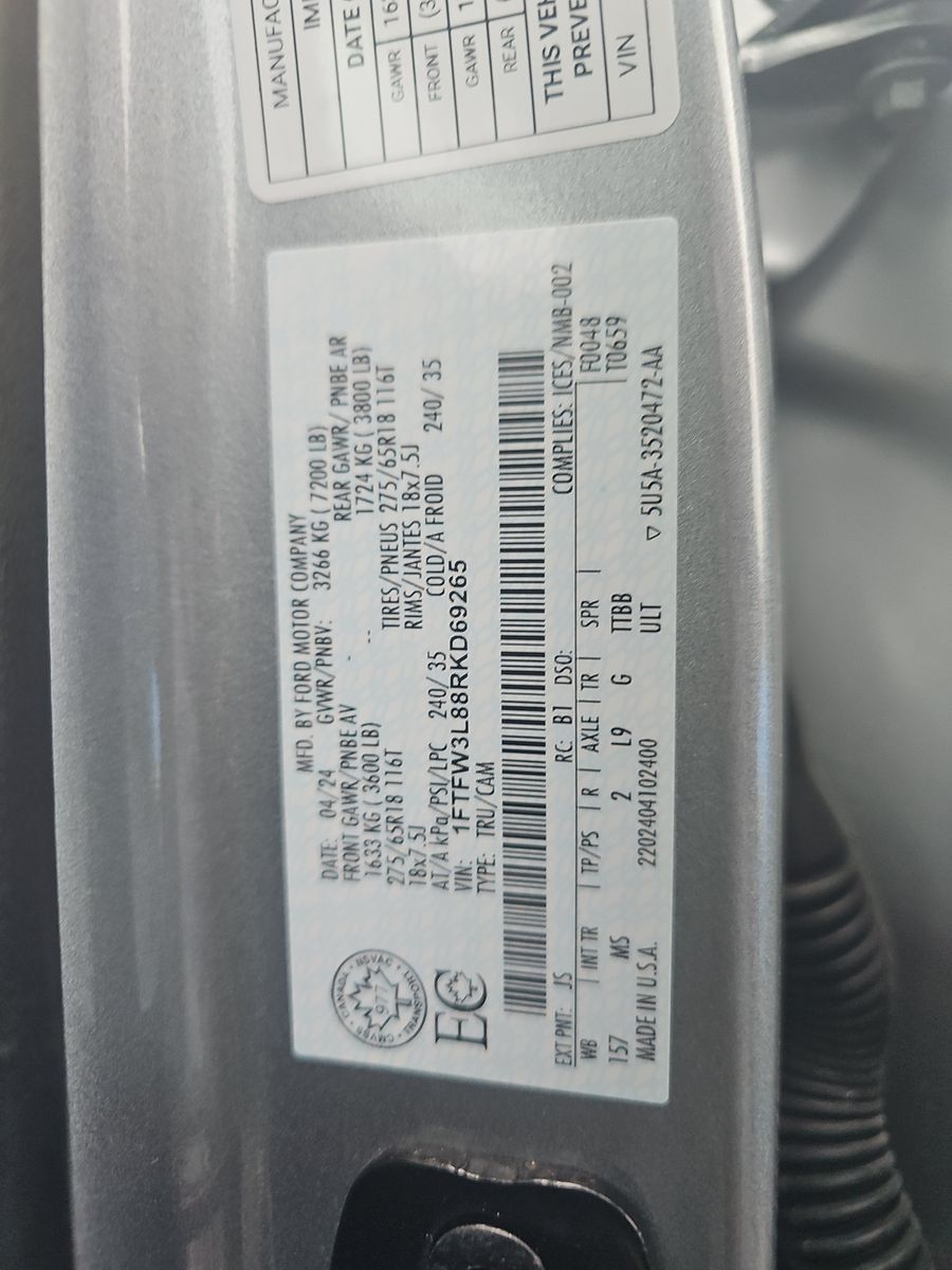 2024 Ford F-150 XLT AWD