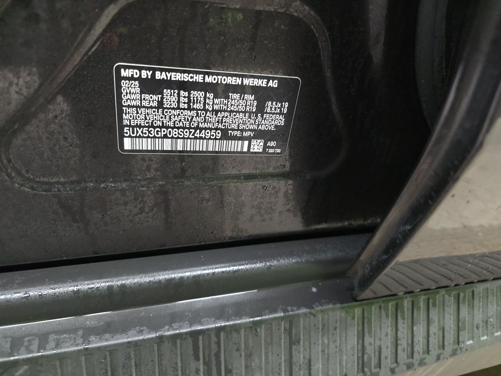 2025 BMW X3 xDrive30i AWD