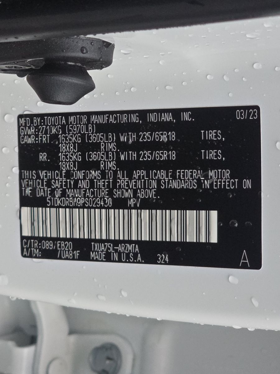 2023 Toyota Highlander XLE AWD