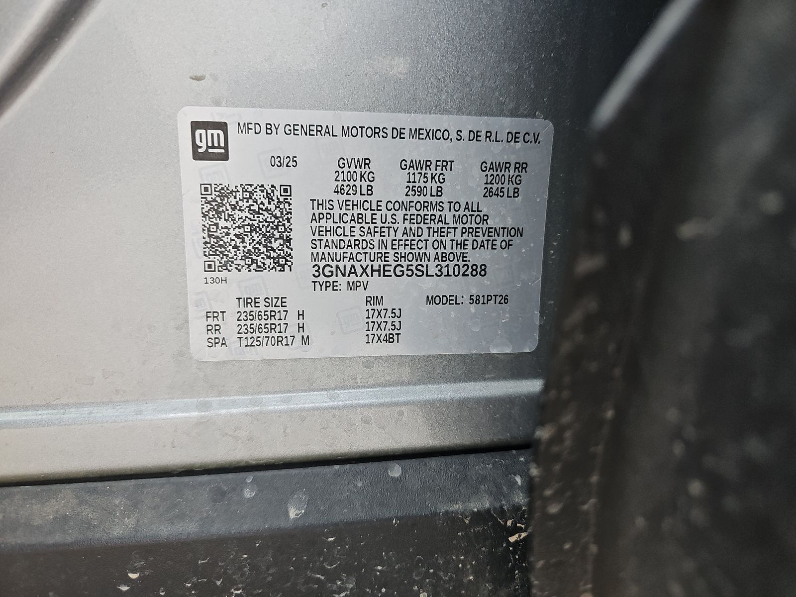 2025 Chevrolet Equinox LT FWD